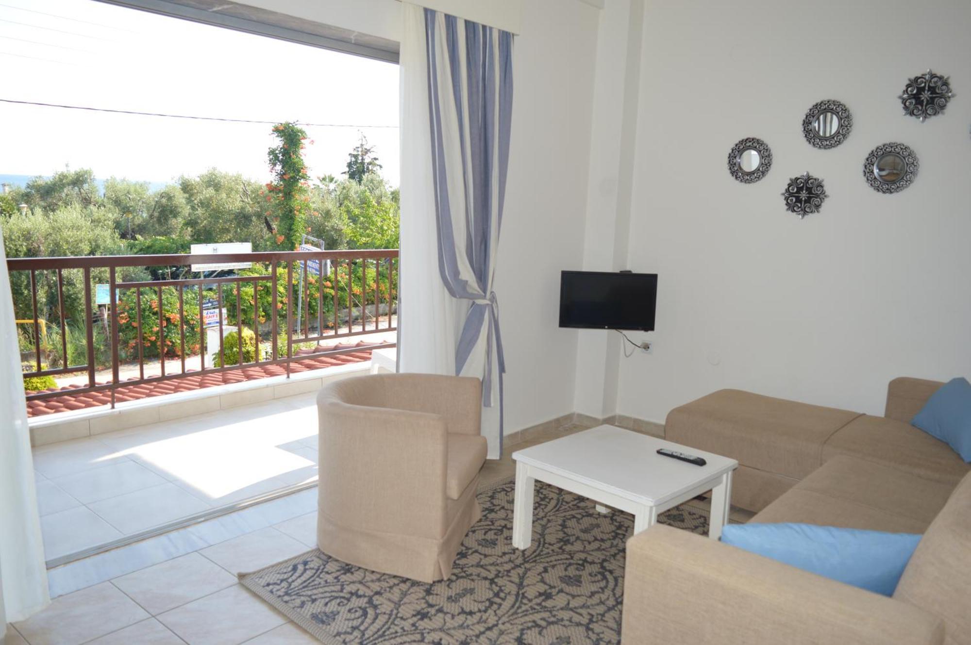 Leonidas Apartments And Suites Mola Kalyva Ngoại thất bức ảnh